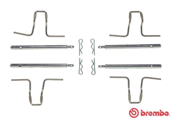 Monteringssats, Bakaxel Brembo A 02 278 BREMBO