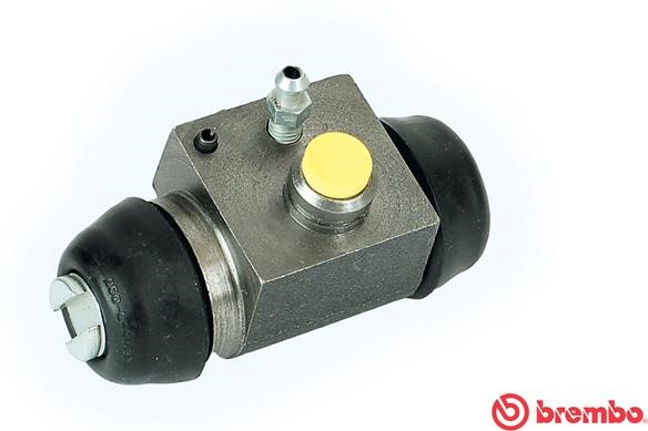 Hjulcylinder, Bakaxel höger Brembo A 12 165 BREMBO