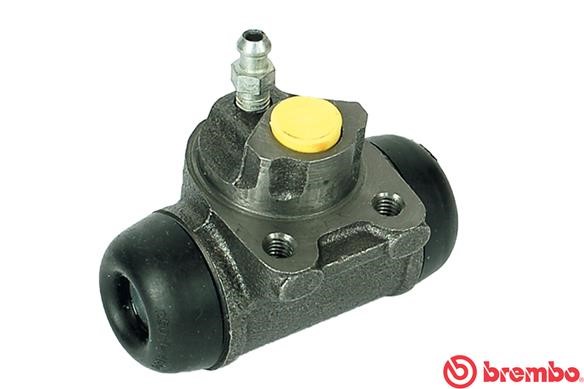 Hjulcylinder, Bakaxel BREMBO