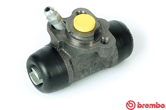 Hjulcylinder, Bakaxel vänster Brembo A 12 351 BREMBO