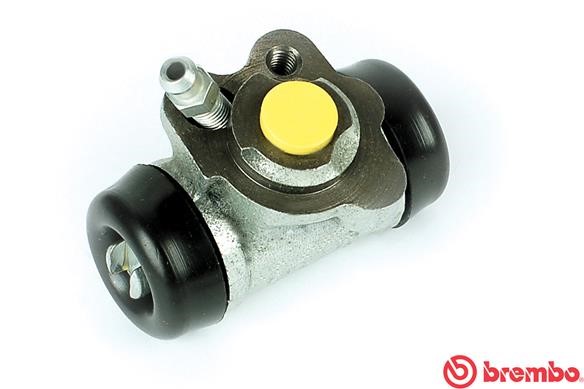 Hjulcylinder, Bakaxel vänster Brembo A 12 354 BREMBO