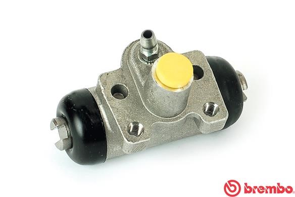 Hjulcylinder, Bakaxel vänster Brembo A 12 437 BREMBO