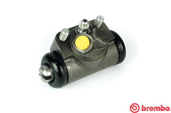 Hjulcylinder, Bakaxel vänster Brembo A 12 446 BREMBO