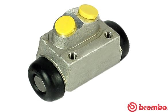 Hjulcylinder, Bakaxel vänster Brembo A 12 457 BREMBO