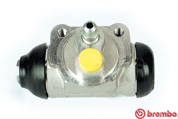 Hjulcylinder, Bakaxel vänster Brembo A 12 553 BREMBO