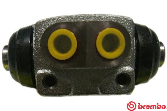 Hjulcylinder, Bakaxel vänster Brembo A 12 851 BREMBO