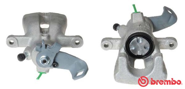 Bromsok, Bakaxel, Höger, Bakom axeln Brembo F 06 169 BREMBO