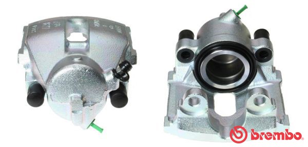 Bromsok, Framaxel, Vänster, Bakom axeln Brembo F 06 212 BREMBO