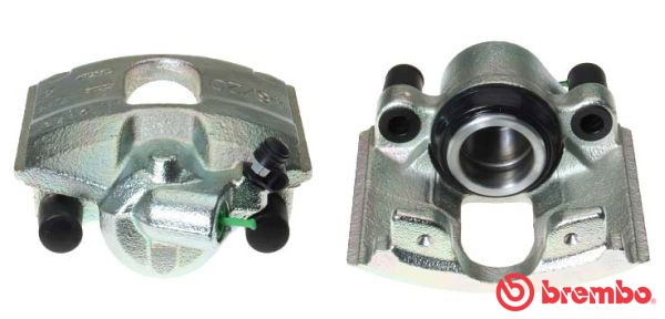 Bromsok, Bakom axeln Brembo F 24 103 BREMBO