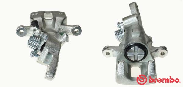 Bromsok, Bakaxel, Höger, Bakom axeln Brembo F 28 057 BREMBO