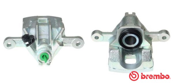 Bromsok, Bakaxel höger, Bakom axeln Brembo F 30 155 BREMBO