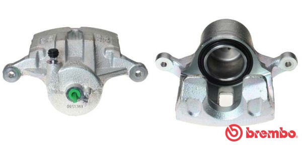 Bromsok, framaxel vänster, Framför axeln Brembo F 30 196 BREMBO