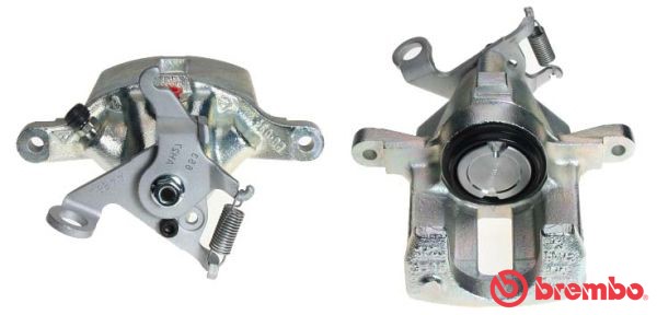 Bromsok, Bakaxel, Framför axeln, Vänster Brembo F 36 020 BREMBO