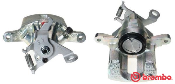 Bromsok, Bakaxel, Framför axeln, Höger Brembo F 36 021 BREMBO