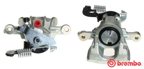 Bromsok, Bakaxel, Höger, Bakom axeln Brembo F 36 027 BREMBO