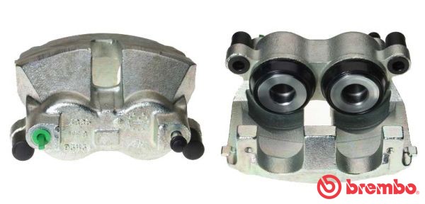 Bromsok, Framaxel, Vänster, Bakom axeln Brembo F 37 008 BREMBO