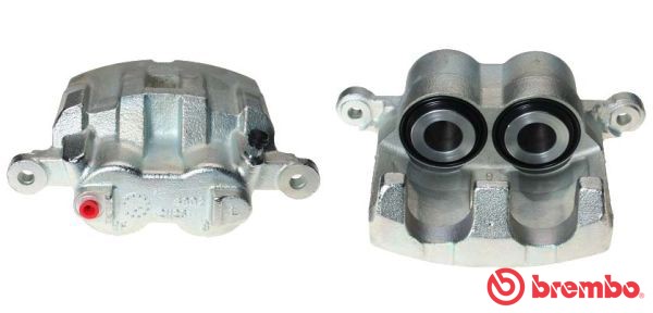 Bromsok, Framaxel, Vänster, Bakom axeln Brembo F 37 010 BREMBO