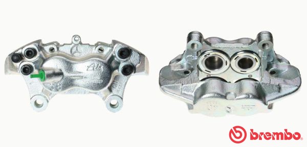 Bromsok, Framaxel, Höger, Bakom axeln Brembo F 50 099 BREMBO