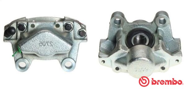 Bromsok, Bakaxel, Höger, Bakom axeln Brembo F 59 075 BREMBO