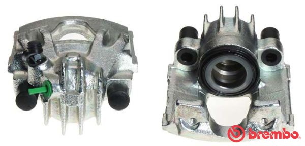 Bromsok, Framaxel, Framför axeln, Vänster Brembo F 61 100 BREMBO