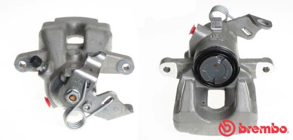 Bromsok, Bakaxel, Höger, Bakom axeln Brembo F 61 167 BREMBO