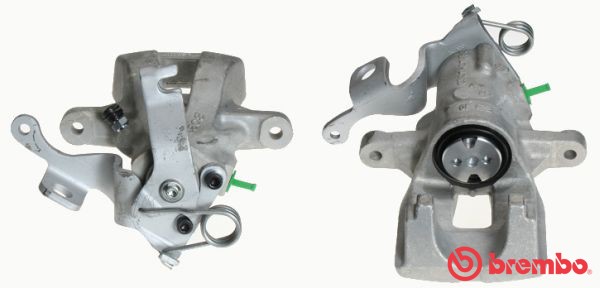 Bromsok, Bakaxel, Höger, Bakom axeln Brembo F 61 269 BREMBO
