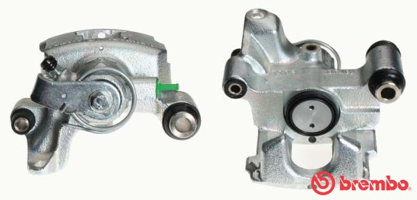 Bromsok, Bakaxel, Höger, Bakom axeln Brembo F 68 089 BREMBO