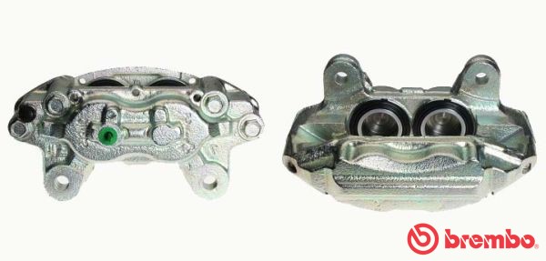 Bromsok, Framaxel, Höger, Bakom axeln Brembo F 83 145 BREMBO