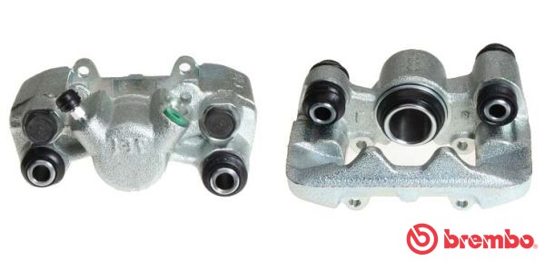 Bromsok, Bakaxel, Höger, Bakom axeln Brembo F 83 197 BREMBO