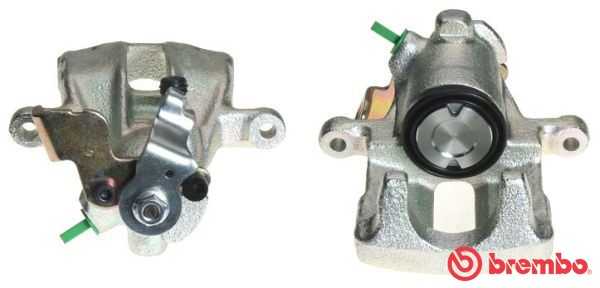 Bromsok, Bakaxel, Bakaxel vänster, Bakom axeln Brembo F 85 084 BREMBO