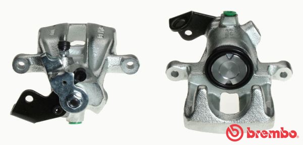 Bromsok, Bakaxel, Höger, Bakom axeln Brembo F 85 105 BREMBO