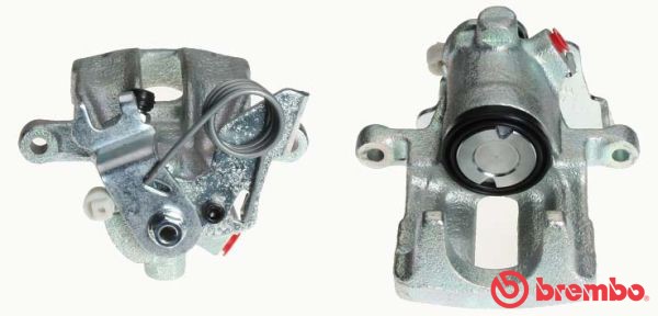 Bromsok, Bakaxel, Höger, Bakom axeln Brembo F 85 127 BREMBO