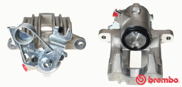 Bromsok, Bakaxel vänster, Bakom axeln Brembo F 85 170 BREMBO