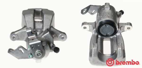 Bromsok Ventilerad, Bakaxel vänster, Bakom axeln Brembo F 85 172 BREMBO