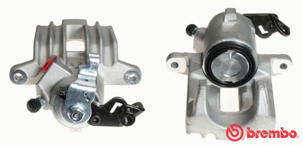 Bromsok Solid, Bakaxel höger, Bakom axeln Brembo F 85 177 BREMBO