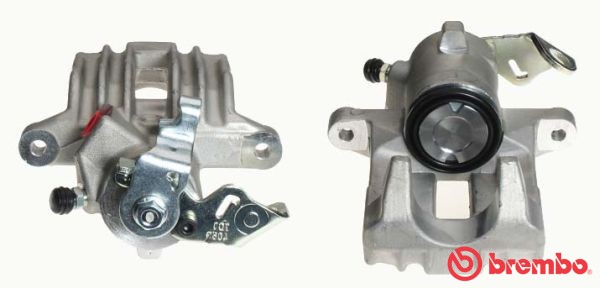 Bromsok Solid, Bakaxel höger, Bakom axeln Brembo F 85 179 BREMBO