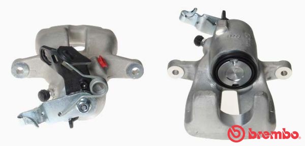 Bromsok, Bakaxel, Framför axeln, Vänster Brembo F 85 200 BREMBO