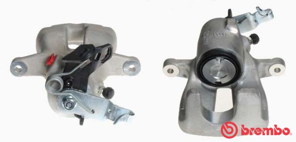 Bromsok, Bakaxel, Framför axeln, Höger Brembo F 85 201 BREMBO