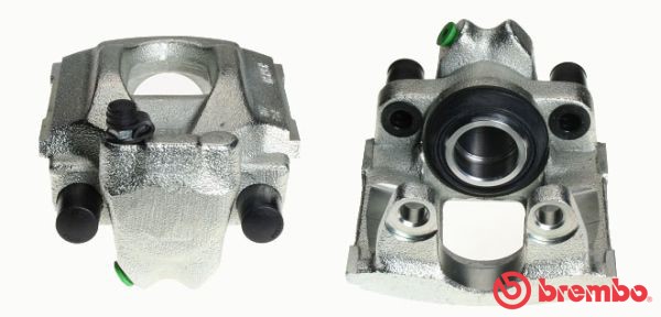 Bromsok, Bakaxel höger, Bakom axeln Brembo F 85 211 BREMBO