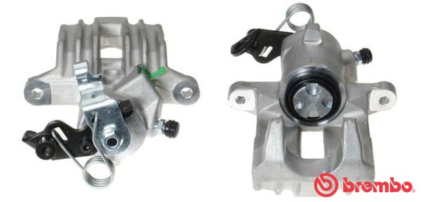Bromsok, Bakaxel vänster, Bakom axeln Brembo F 85 216 BREMBO