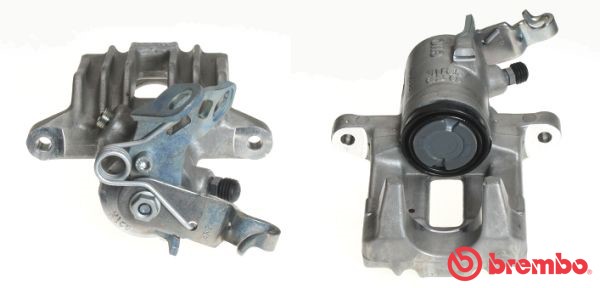Bromsok, Bakaxel höger, Framför axeln Brembo F 85 221 BREMBO