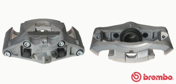 Bromsok Ventilerad, framaxel vänster, Bakom axeln Brembo F 85 222 BREMBO