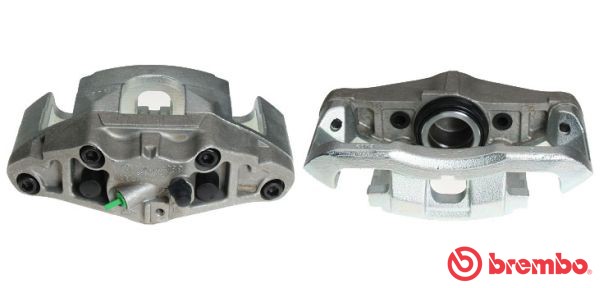 Bromsok, Framaxel, Vänster, Bakom axeln Brembo F 85 224 BREMBO