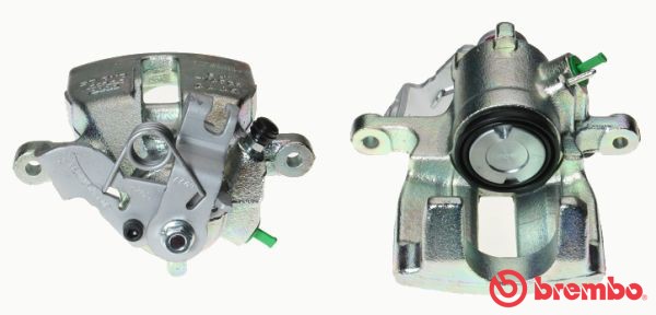 Bromsok, Bakaxel vänster, Bakom axeln Brembo F 85 230 BREMBO
