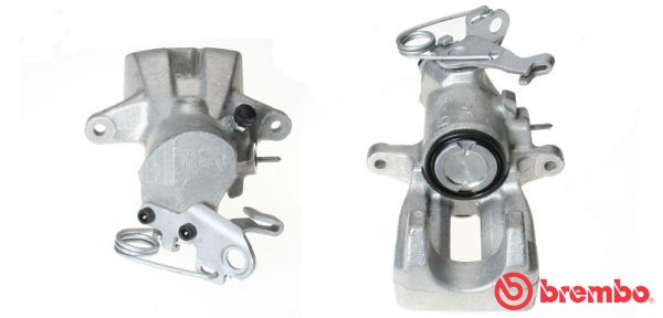 Bromsok, Bakaxel vänster, Bakom axeln Brembo F 85 232 BREMBO