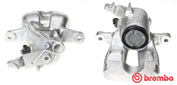 Bromsok, Bakaxel vänster, Framför axeln Brembo F 85 238 BREMBO