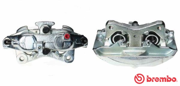 Bromsok, framaxel höger, Bakom axeln Brembo F 85 251 BREMBO