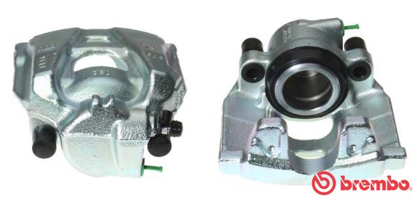Bromsok, framaxel vänster, Bakom axeln Brembo F 85 272 BREMBO