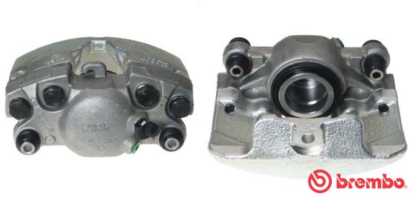 Bromsok, Framaxel, Vänster, Bakom axeln Brembo F 85 286 BREMBO