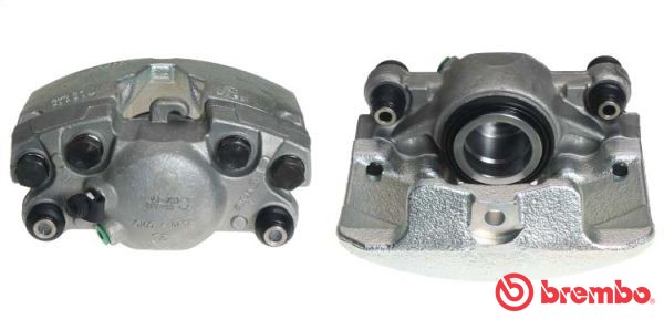 Bromsok, Framaxel, Höger, Bakom axeln Brembo F 85 287 BREMBO
